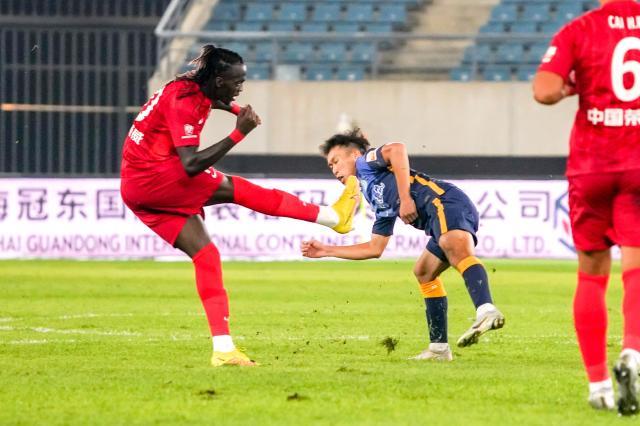 企鹅体育-【中超】王燊超破门恩迪亚耶爆射 海港2比0广州城