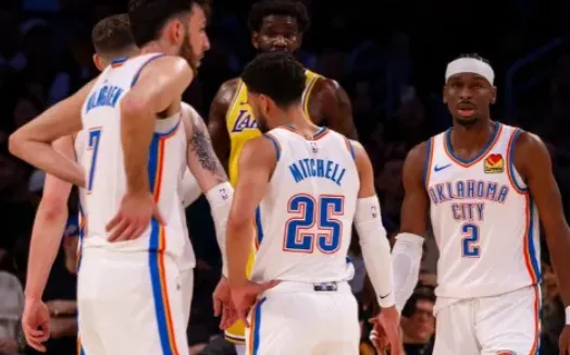 企鹅体育-太残暴了！雷霆连续3场比赛至少赢对手35分，NBA历史首队